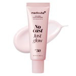 Load image into Gallery viewer, No Cast Just Glow Collagen Sunscreen | SPF 50 Broad Spectrum Face Sunscreen | Lightweight, Non-Sticky, Hydrating Formula | Peptide, Cica for Soothing & Glow | Korean Skincare
