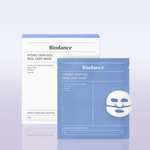 Load image into Gallery viewer, Biodance Hydro Cera-Nol Real Deep Mask overnight hydrating Korean hydrogel face mask 4 pack
