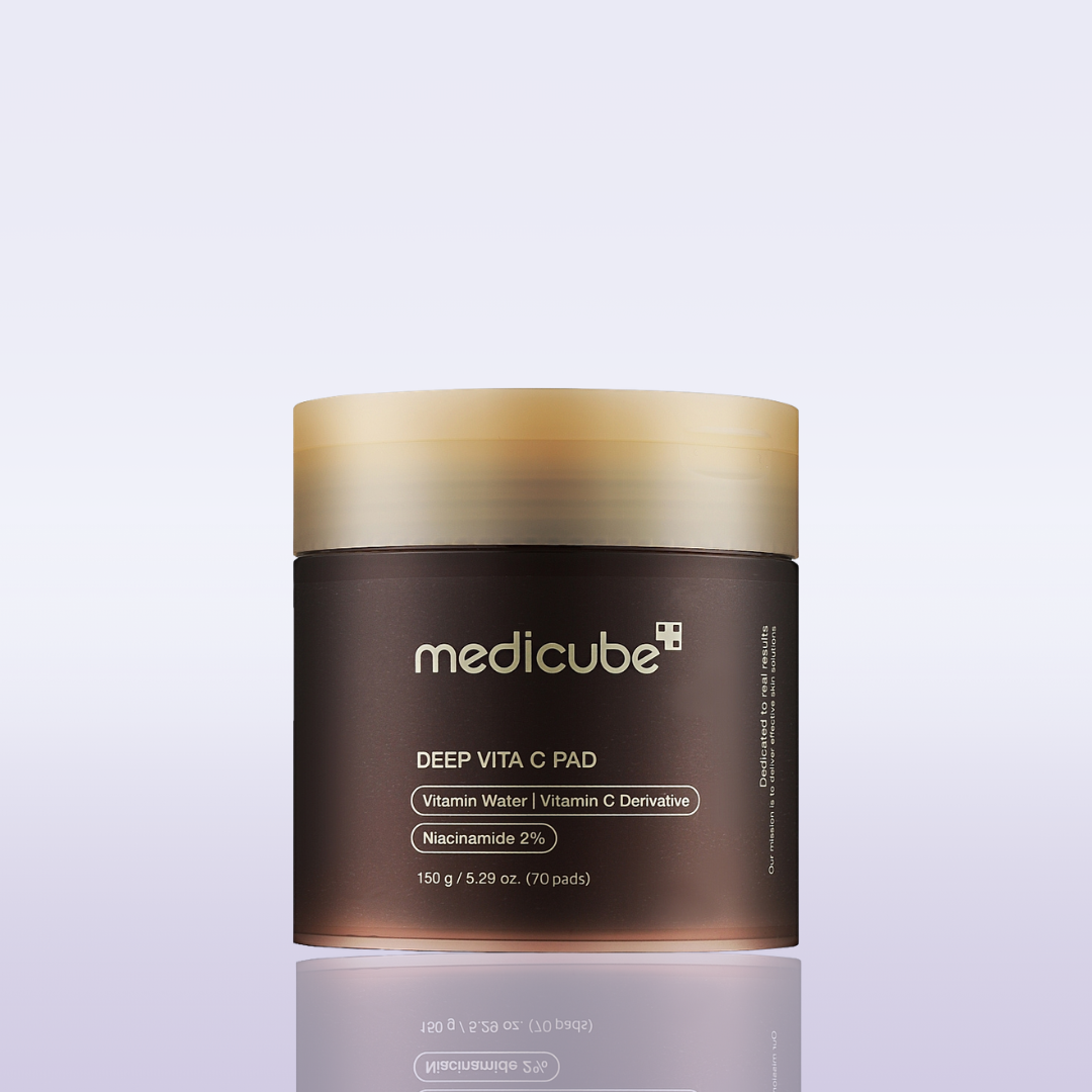 Medicube Deep Vita C Pads Vitamin C brightening exfoliating Korean toner pads
