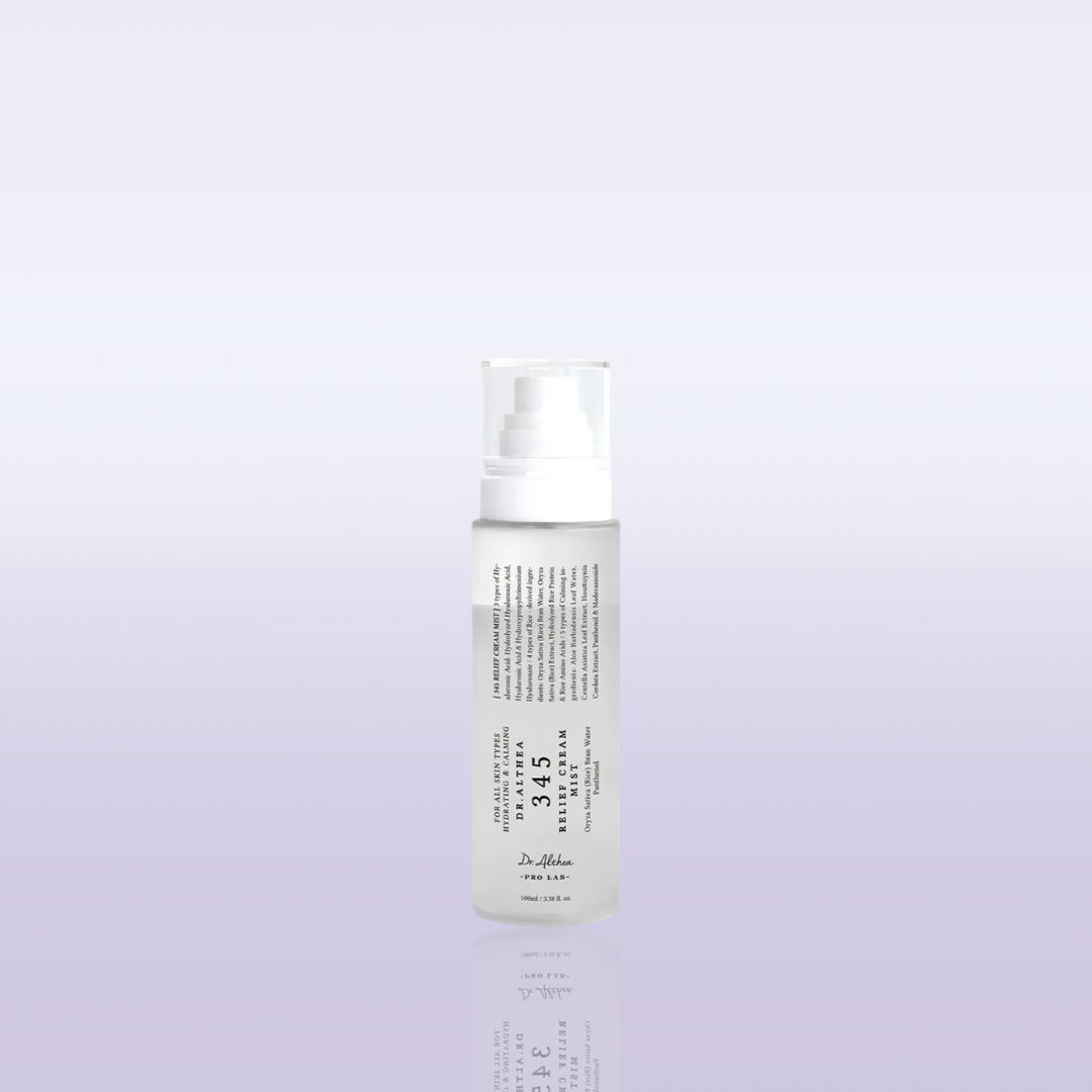 Dr.Althea 345 Relief Cream Mist soothing nourishing fine spray Korean sensitive skin mist
