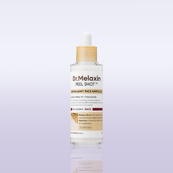 Dr.Melaxin Peel Shot Glow White Rice Peeling Ampoule brightening smoothing Korean ampoule