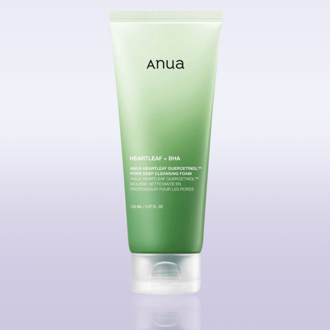 ANUA Heartleaf Facial Cleanser gentle purifying soothing Korean sensitive skin face wash