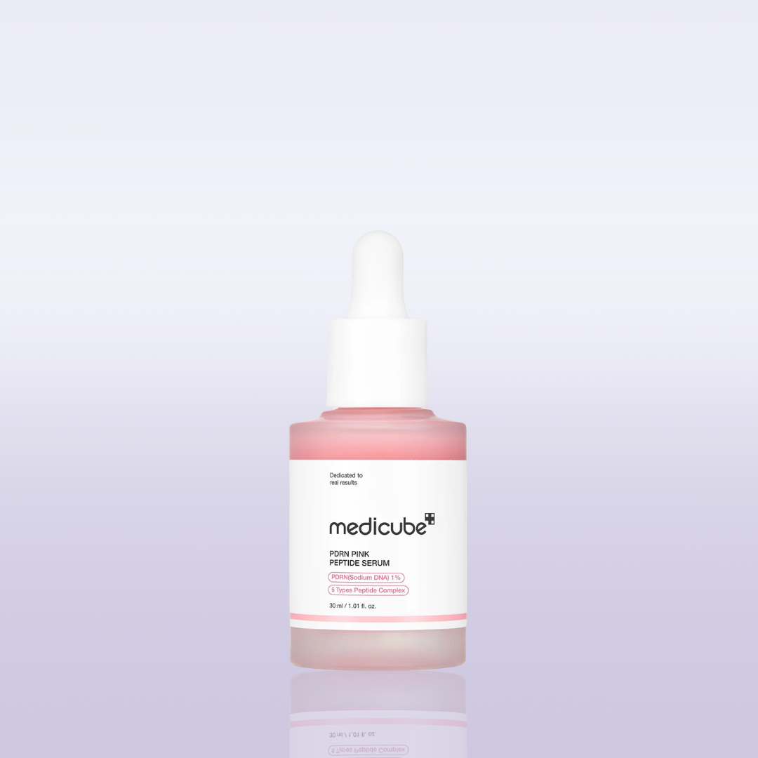Medicube PDRN Pink Peptide Serum salmon DNA peptide repair plumping Korean serum