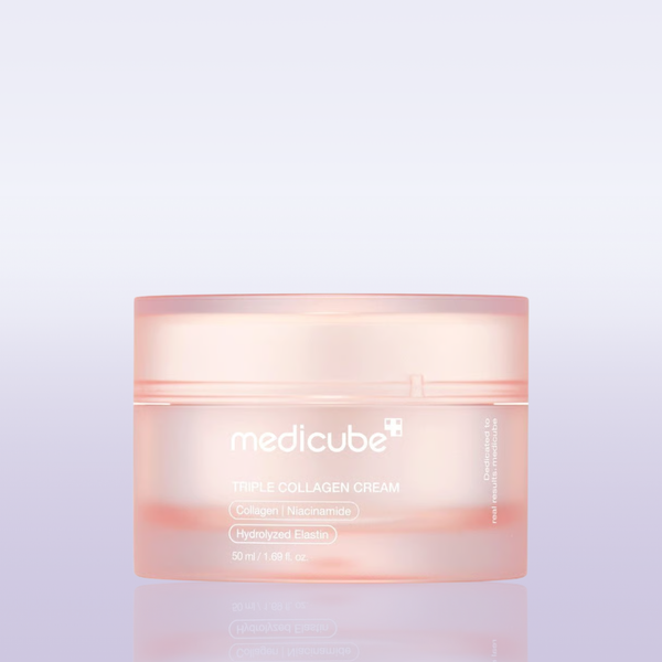 Medicube Triple Collagen Cream three types collagen firming plumping youthful Korean cream