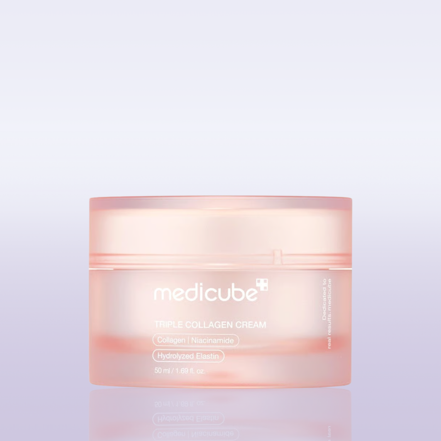 Medicube Triple Collagen Cream three types collagen firming plumping youthful Korean cream
