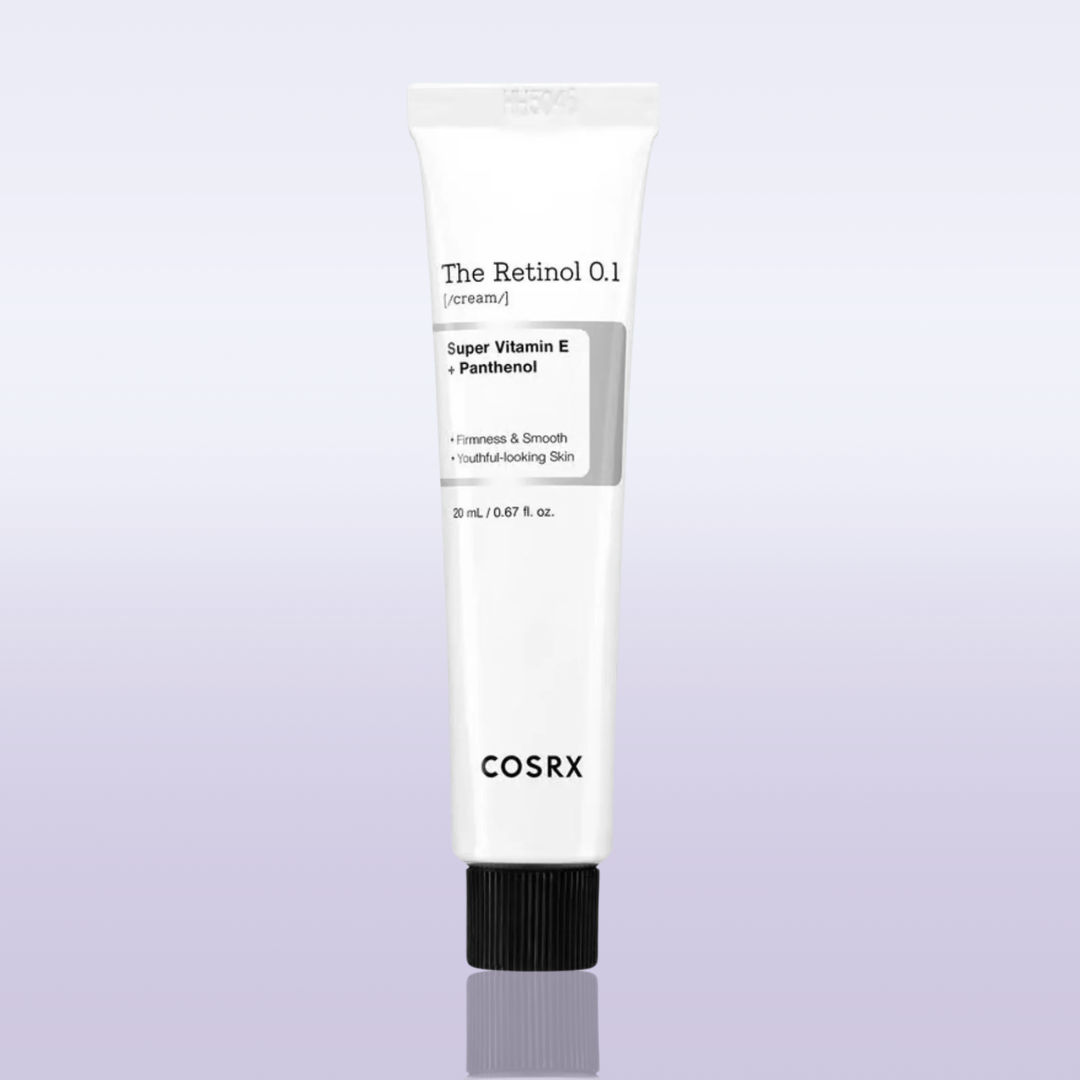  COSRX Retinol 0.1 Refining Cream fine lines texture renewal overnight Korean retinol cream