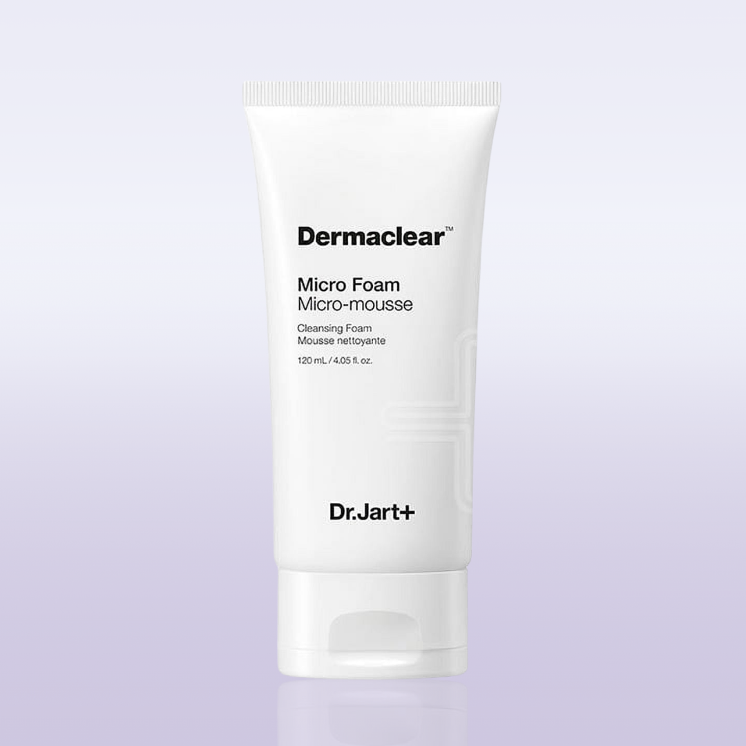 Dr.Jart+ Dermaclear Micro Cleansing Foam deep cleansing gentle exfoliating Korean face wash