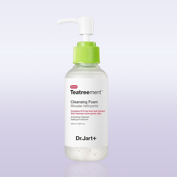 Dr.Jart+ Teatreement Cleansing Foam tea tree purifying soothing acne prone Korean cleanser