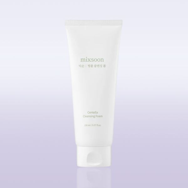 Mixsoon Centella Cleansing Foam gentle purifying Korean sensitive skin face wash