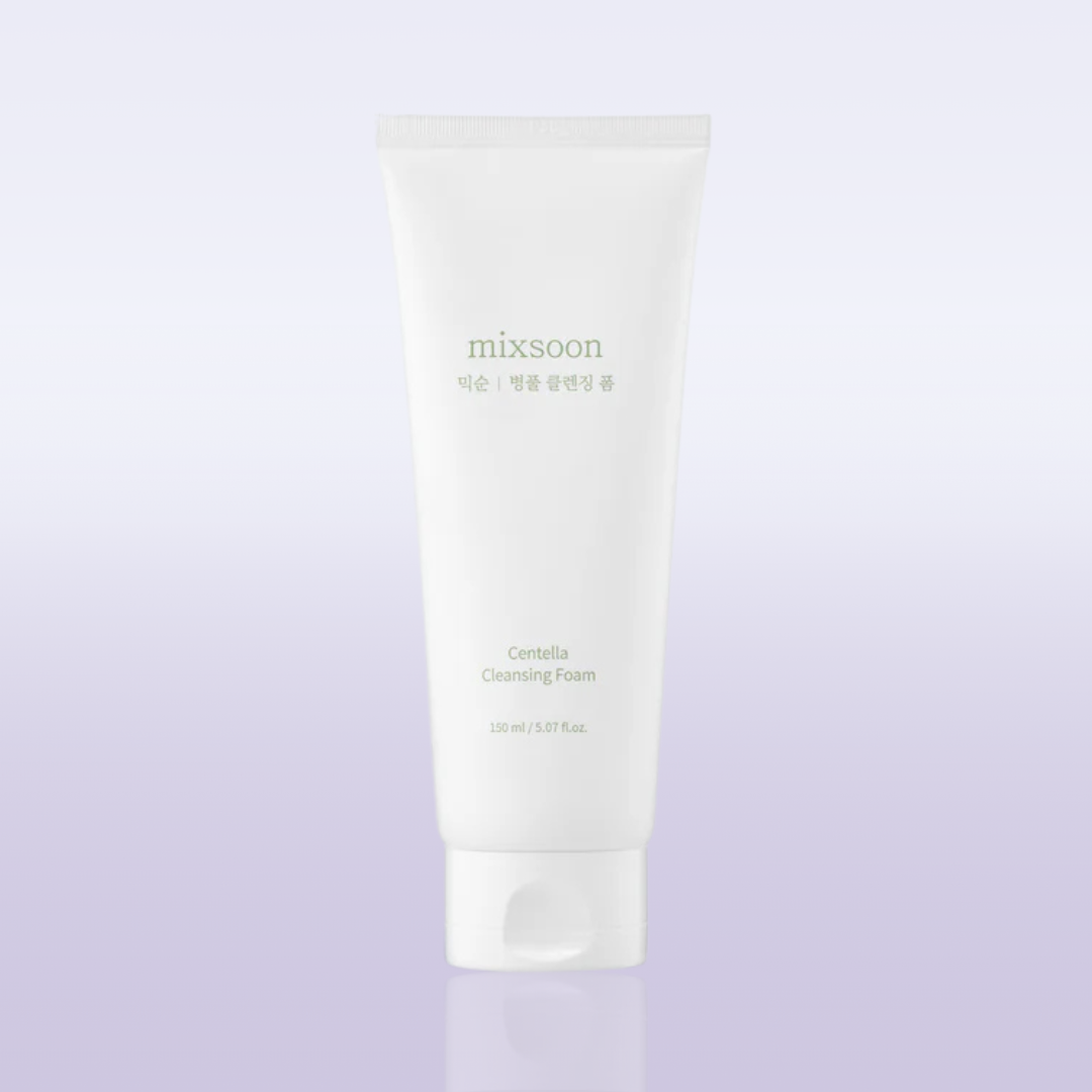 Mixsoon Centella Cleansing Foam gentle purifying Korean sensitive skin face wash