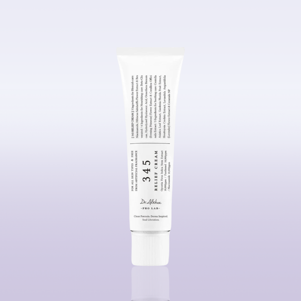 Dr.Althea 345 Relief Cream clinical calming nourishing Korean sensitive skin cream