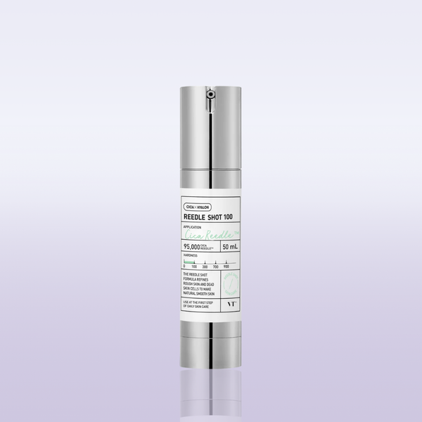 VT Cosmetics CICA Reedle Shot 100 spicule microneedling serum Korean glass skin pore care