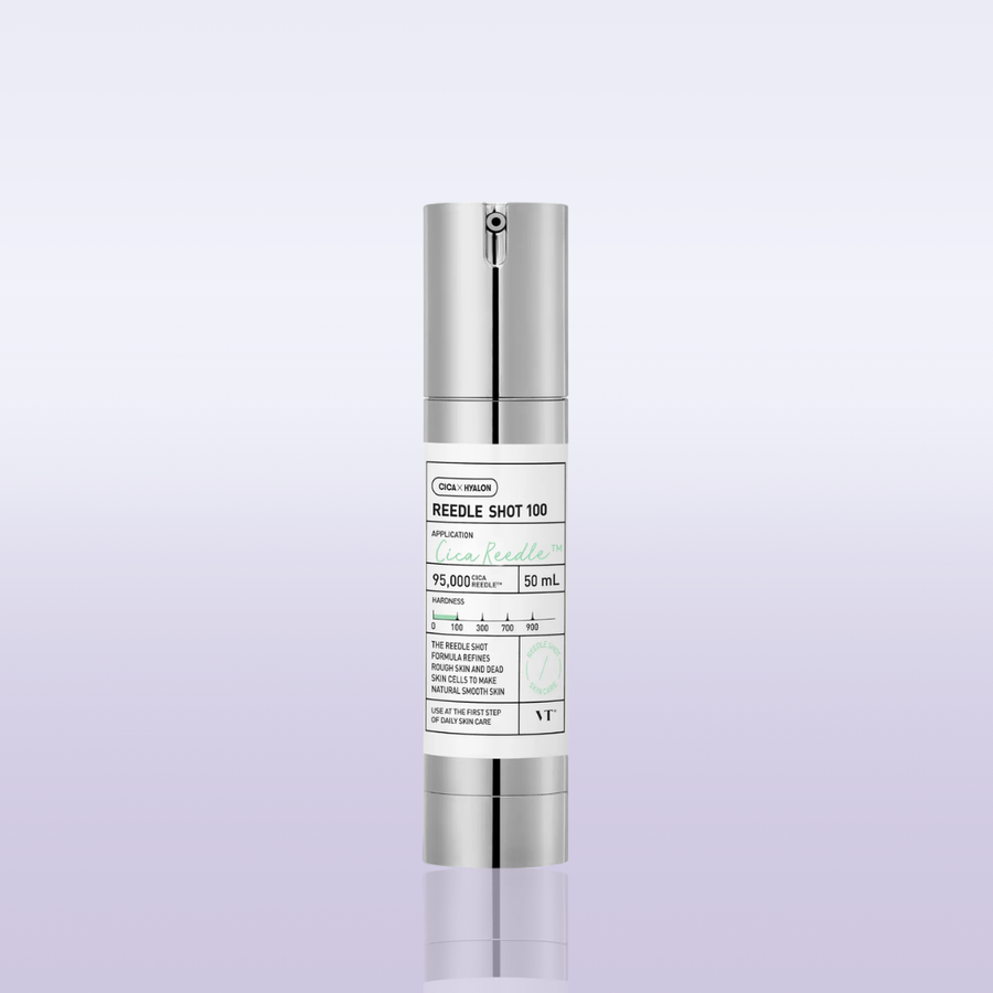 VT Cosmetics CICA Reedle Shot 100 spicule microneedling serum Korean glass skin pore care | Llusso
