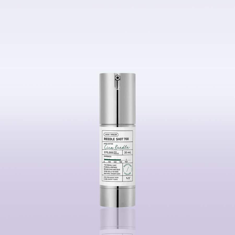 VT Cosmetics CICA Reedle Shot 700 intensive Korean skin regeneration serum glass skin