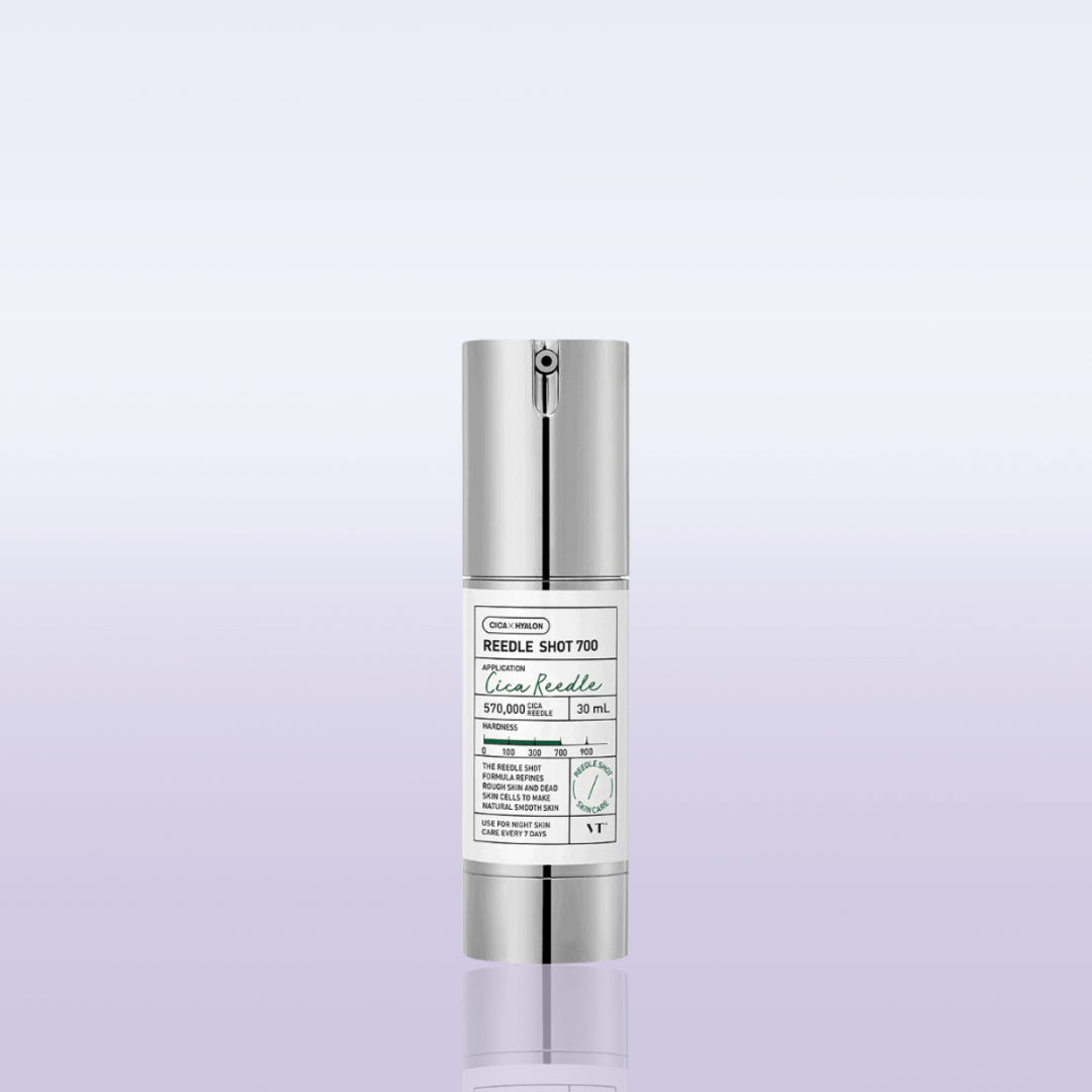 VT Cosmetics CICA Reedle Shot 700 intensive Korean skin regeneration serum glass skin