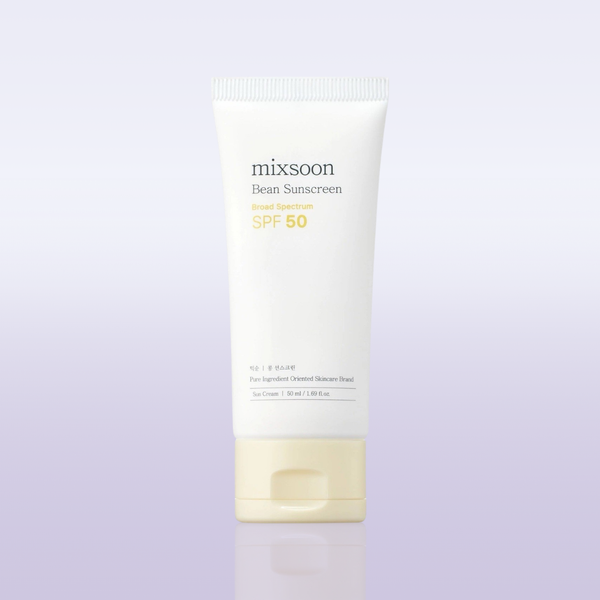 Mixsoon Bean Sunscreen SPF 50 lightweight Korean sunscreen broad spectrum protection