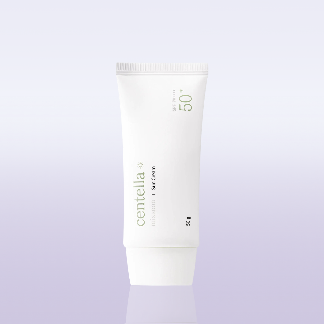 Mixsoon Centella Sun Cream SPF50+ soothing sensitive skin Korean sunscreen