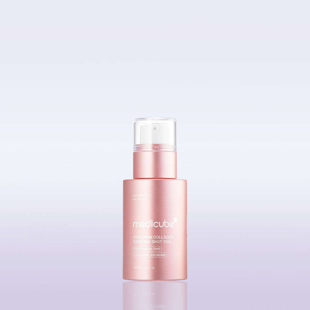 Medicube PDRN Pink Collagen Exosome Shot 7500 powerful skin regeneration exosome Korean serum