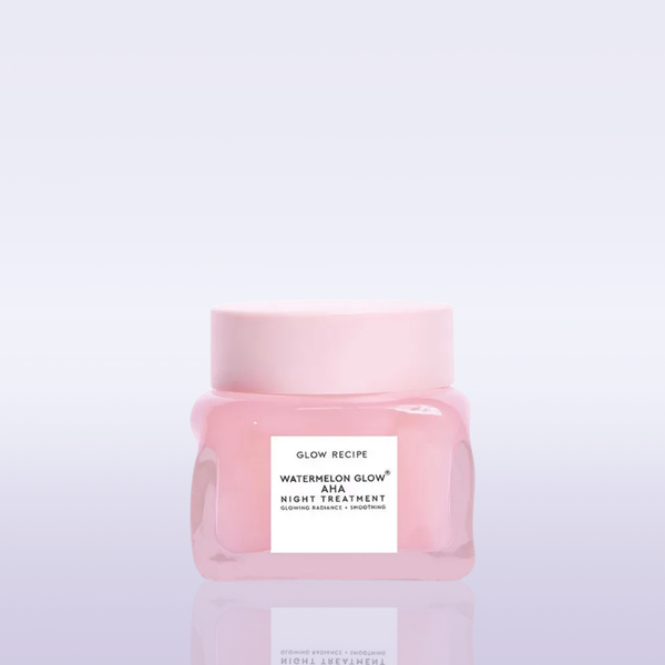 Glow Recipe Watermelon Glow AHA Night Treatment overnight exfoliating glowing Korean skincare